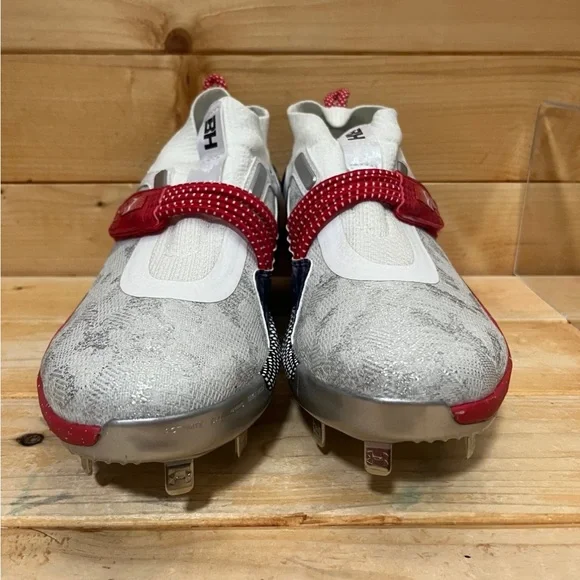 New Under Armour Harper 8 Low USA ST Baseball Cleats 3026590 100 Men's Size 7 - Picture 3 of 6